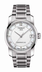 Tissot Automatic Analog Date Titanium Watch# T087.207.44.116.00 (Women Watch)