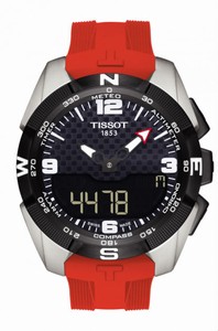 Tissot T-Touch Expert Solar Asian Games 2018 Red Silicone Watch # T091.420.47.057.03 (Men Watch)