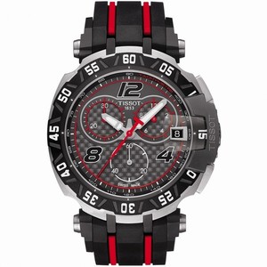 Tissot T-Race MotoGP Chronograph Black Rubber Limited Edition Watch# T092.417.27.207.00 (Men Watch)