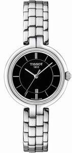Tissot Flamingo Quartz Analog Date Stainless Steel Watch # T094.210.11.051.00 (Women Watch)