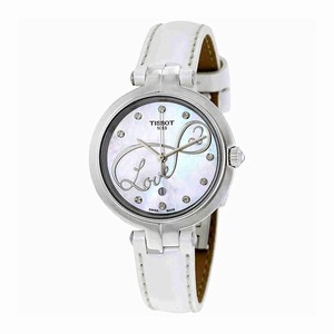Tissot White Mother Of Pearl Dial Fixed Band Watch #T094.210.16.111.01 (Women Watch)