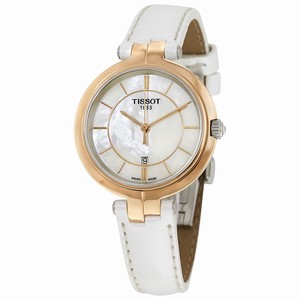 Tissot White Mother Of Pearl Quartz Watch #T094.210.26.111.01 (Women Watch)
