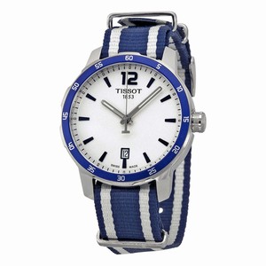 Tissot White Quartz Watch #T095.410.17.037.01 (Unisex Watch)
