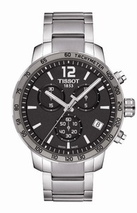 Tissot T-Sport Quickster Quartz Chronograph Date Stainless Steel Watch# T095.417.11.067.00 (Men Watch)