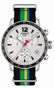 Tissot Quickster Baku 2015 Special Edition Chronograph Nylon Watch # T095.417.17.037.02 (Men Watch)