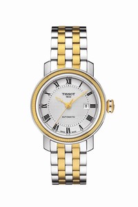 Tissot T-Classic Bridgeport Automatic Analog Date Two Tone Stainless Steel Watch# T097.007.22.033.00 (Women Watch)