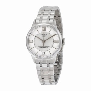 Tissot White Mother Of Pearl Dial Fixed Stainless Steel Band Watch #T099.207.11.118.00 (Women Watch)