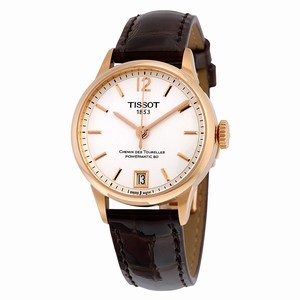 Tissot Silver Automatic Watch #T099.207.36.037.00 (Women Watch)