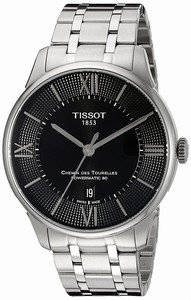 Tissot Black Dial Stainless Steel Band Watch #T099.407.11.058.00 (Men Watch)