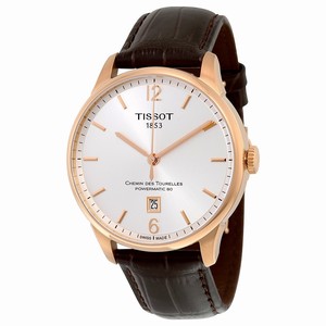 Tissot Silver Automatic Watch #T099.407.36.037.00 (Men Watch)