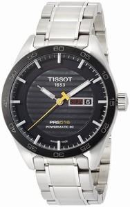 Tissot Black Dial Stainless Steel Band Watch #T100.430.11.051.00 (Men Watch)