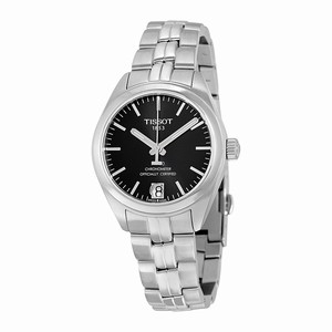 Tissot Black Dial Fixed Stainless Steel Band Watch #T101.208.11.051.00 (Men Watch)