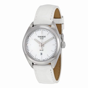 Tissot White Quartz Watch #T101.210.16.031.00 (Women Watch)