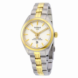 Tissot White Quartz Watch #T101.251.22.031.00 (Women Watch)