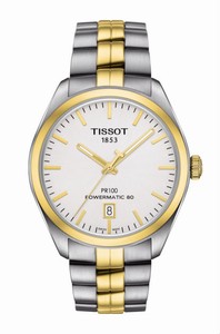 Tissot PR100 Automatic Powermatic 80 Date Stainless Steel Watch# T101.407.22.031.00 (Men Watch)