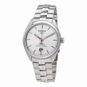 Tissot Silver Automatic Watch #T101.408.11.031.00 (Men Watch)