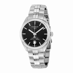 Tissot Black Dial Fixed Stainless Steel Band Watch #T101.408.11.051.00 (Men Watch)