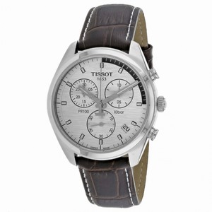 Tissot Quartz Chronograph Date Brown Leather Watch # T101.417.16.031.00 (Men Watch)