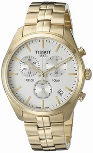 Tissot White Dial Stainless Steel Band Watch #T101.417.33.031.00 (Men Watch)
