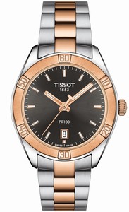 Tissot Quartz Analog Date Stainless Steel Watch # T101.910.22.061.00 (Women Watch)
