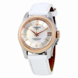 Tissot Mother Of Pearl Automatic Watch #T108.208.26.117.00 (Women Watch)