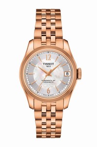 Tissot Ballade Powermatic 80 COSC Date Rose Gold Tone Stainless Steel Watch# T108.208.33.117.00 (Women Watch)