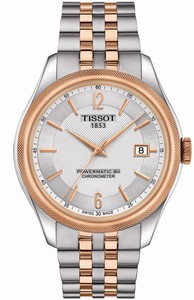 Tissot Ballade Powermatic 80 COSC Date Two Tone Stainless Steel Watch# T108.408.22.037.01 (Men Watch)