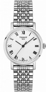 Tissot Quartz Roman Numerals Dial Stainless Steel Watch # T109.210.11.033.00 (Women Watch)