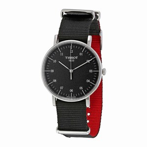 Tissot Quartz Analog Black Nylon Watch # T109.410.17.077.00 (Men Watch)