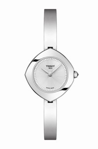 Tissot Femini-T Quartz Diamond Dial Stainless Steel Watch# T113.109.11.036.00 (Women Watch)