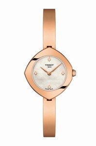 Tissot Quartz Mother of Pearl Diamond Dial Stainless Steel Watch# T113.109.33.116.00 (Women Watch)