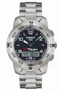 Tissot T-Tactile T-Touch Titanium Series Watch # T33.7.788.51 (Men's Watch)