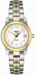 Tissot T-Classic PR50 Quartz Small Womens Watch # T34.2.281.14 T34228114