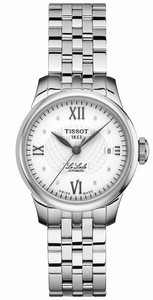 Tissot Le Locle Automatic Diamond Date Dial Stainless Steel Watch# T41.1.183.16 (Women Watch)