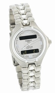 Tissot Quartz Analog and Digital Titanium Watch #T65.7.188.31 (Women Watch)