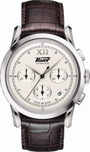 Tissot Heritage 1948 Automatic Chronograph Date Brown Leather Watch# T66.1.712.33 (Men Watch)