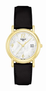Tissot T-Gold Quartz Analog 18ct Gold Date Watch# T71.3.189.74 (Women Watch)