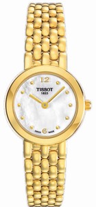 Tissot T-Gold Caliente Quartz Arabic Numerals Watch # T73.3.137.74 (Women Watch)