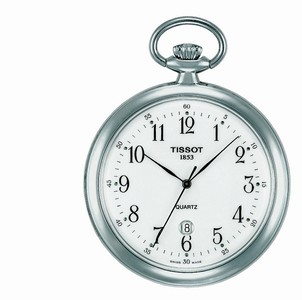 Tissot T-Pocket Quartz Analog Date Watch# T82.6.550.12 (Unisex Watch)