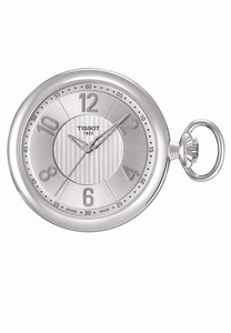 Tissot T-Pocket Quartz Analog Stainless Steel Silver Watch# T82.6.550.32 (Unisex Watch)