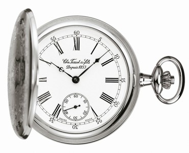 Tissot T-Pocket Savonnette Mechanical Small Second Hand Stainless Steel Watch# T83.6.454.13 (Unisex Watch)
