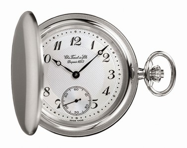 Tissot T-Pocket Savonnette Mechanical Small Second Hand Stainless Steel Watch# T83.7.407.32 (Unisex Watch)
