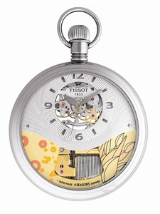 Tissot T-Pocket Mechanical Hand Wind Musical Seasons Watch# T852.436.99.037.01 (Unisex Watch)
