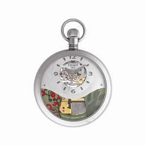Tissot T-Pocket Mechanical Hand Wind Musical Seasons Watch# T852.436.99.037.02 (Unisex Watch)