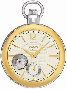 Tissot T-Pocket Mechanical Hand Wind Stainless Steel Watch# T853.405.29.267.00 (Unisex Watch)