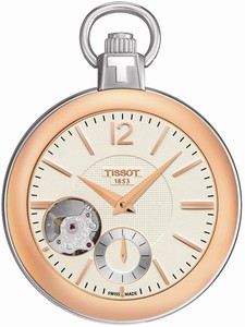 Tissot T-Pocket Mechanical Hand Wind Stainless Steel Watch# T853.405.29.267.01 (Unisex Watch)
