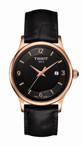 Tissot T-Gold Quartz Analog Date Black Watch# T914.410.46.057.00 (Women Watch)