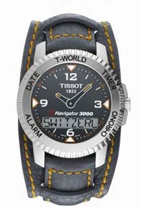 Tissot T-Tactile T-Navigator 3000 Series Watch # T96.1.468.32 (Men's Watch)