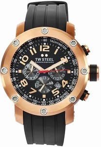 Tw Steel Quartz Chronograph Date 45mm Grandeur Tech Watch #TW130 (Men Watch)