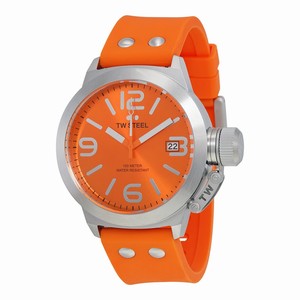 TW Steel Orange Sunray Quartz Watch #TW530 (Men Watch)
